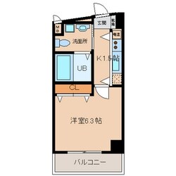 Celeb布施東の物件間取画像